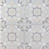 Msi Tetris Florita Blanco 6" X 6" Polished Marble Wall Tile, 20PK ZOR-NS-0075